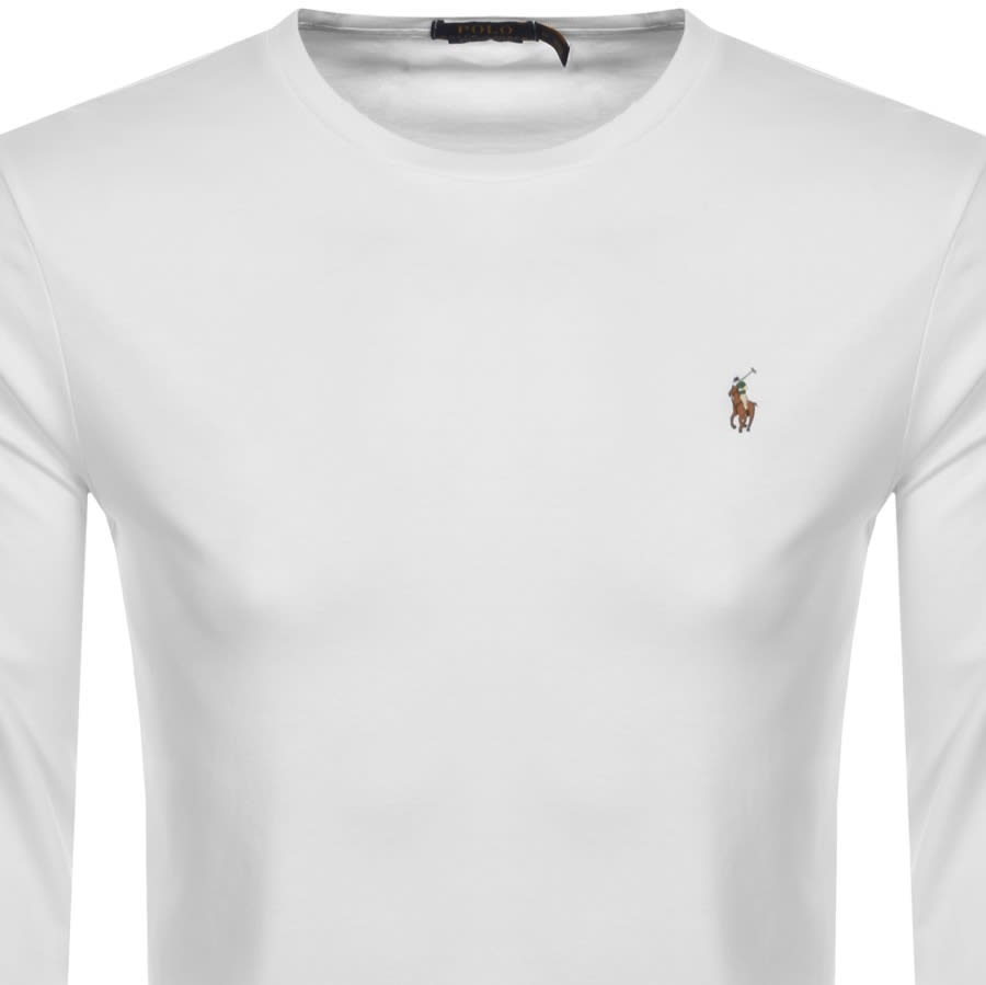Alternative Image for ProductRalph Lauren Long Sleeved T Shirt White2